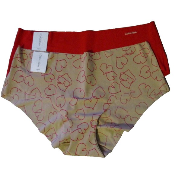 Calvin Klein Invisibles Womens Hipster Underwear 2 Pack XL Seamless D3429 New - Picture 1 of 7